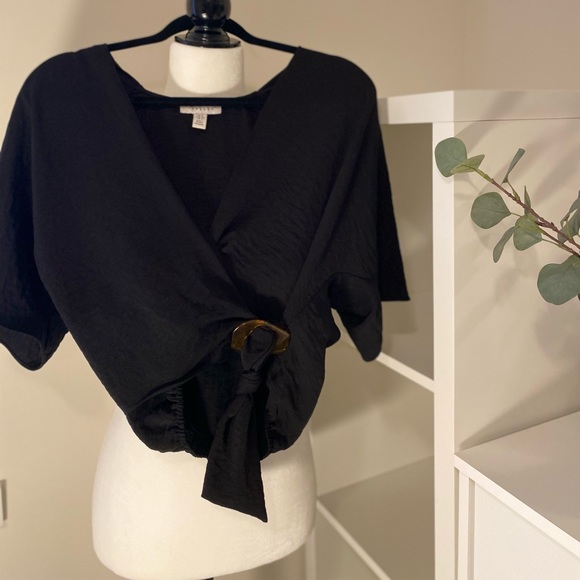 TOPSHOP wrap detail top - Picture 4 of 4